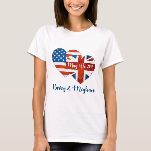 Harry & Meghan Wedding, 19. Mai 2018 T-Shirt (Vorderseite)