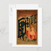 Harry Montague's Comedy "Typ" Theaterposter Postkarte (Vorne/Hinten)