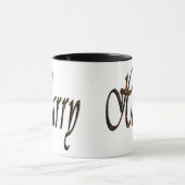 Harry, Name, Logo, Black Ringer Combo Tasse. Tasse (Zentrum)