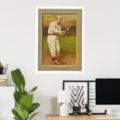 Harry Niles Red Sox Baseball 1911 Poster (Heimbüro)