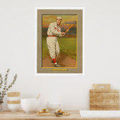 Harry Niles Red Sox Baseball 1911 Poster (Küche)