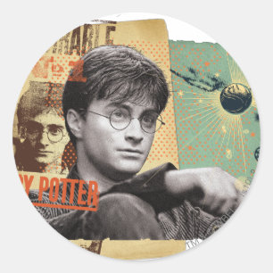 Harry Potter 13 Runder Aufkleber