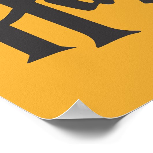 Harry Potter 2 Poster (Ecke)