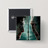 Harry Potter 7 Part 2 - Harry vs Voldemort Button (Vorne & Hinten)