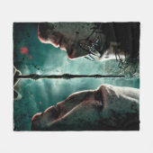 Harry Potter 7 Part 2 - Harry vs Voldemort Fleecedecke (Vorderseite (Horizontal))