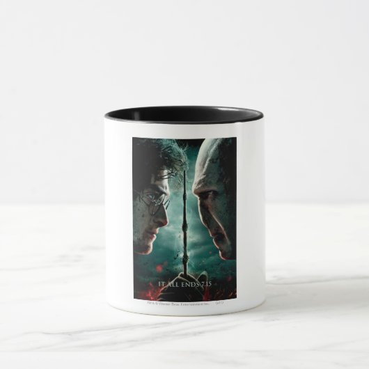 Harry Potter 7 Part 2 - Harry vs Voldemort Tasse (Zentrum)