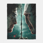 Harry Potter 7 Teil 2 - Harry gegen Voldemort Fleecedecke (Vorderseite)