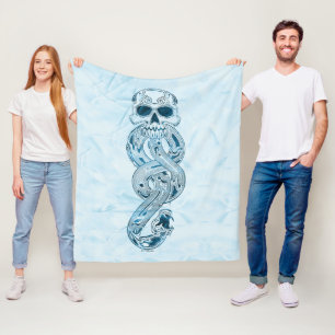 Harry Potter   Aguamenti Dark Mark Graphic Fleecedecke