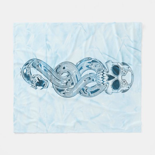 Harry Potter | Aguamenti Dark Mark Graphic Fleecedecke (Vorderseite (Horizontal))