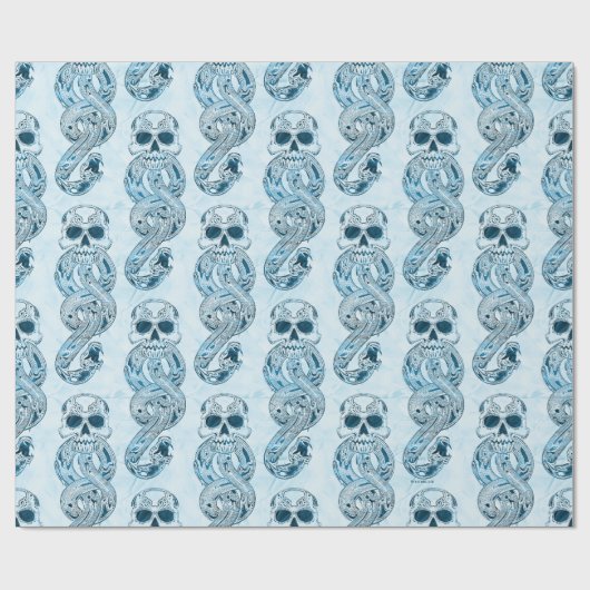 Harry Potter | Aguamenti Dark Mark Graphic Geschenkpapier (Flach)