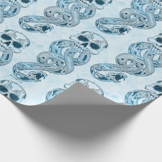 Harry Potter | Aguamenti Dark Mark Graphic Geschenkpapier (Ecke)