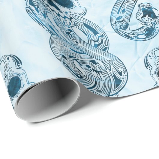 Harry Potter | Aguamenti Dark Mark Graphic Geschenkpapier (Rolleneckpunkt)