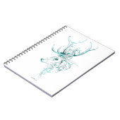 Harry Potter | Aguamenti EXPECTO PATRONUM™ Hirsch Notizblock (Linke Seite)