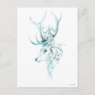 Harry Potter | Aguamenti EXPECTO PATRONUM™ Stag Postkarte