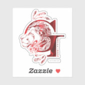 Harry Potter Aguamenti GRYFFINDOR™ Graphic Aufkleber (Blatt)