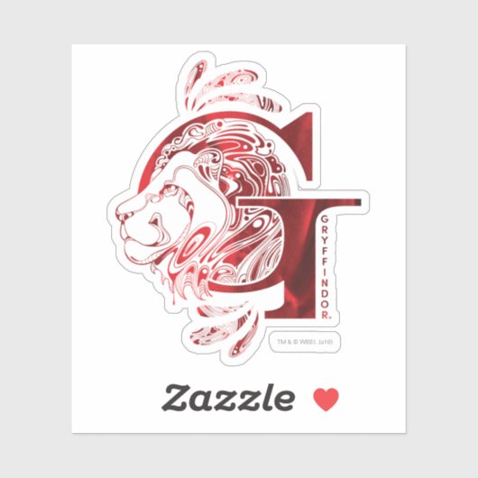 Harry Potter Aguamenti GRYFFINDOR™ Graphic Aufkleber (Blatt)