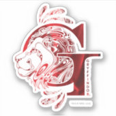 Harry Potter Aguamenti GRYFFINDOR™ Graphic Aufkleber (Vorderseite)