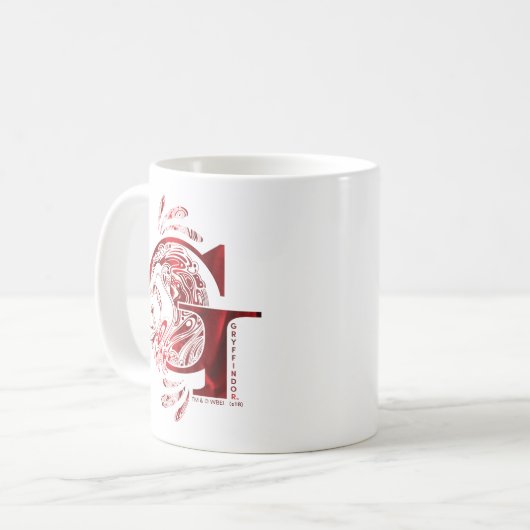 Harry Potter Aguamenti GRYFFINDOR™ Graphic Kaffeetasse (Vorderseite Links)
