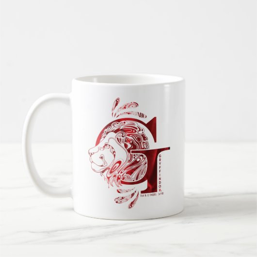 Harry Potter Aguamenti GRYFFINDOR™ Graphic Kaffeetasse (Links)