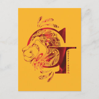 Harry Potter Aguamenti GRYFFINDOR™ Graphic Postkarte