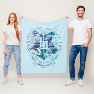 Harry Potter   Aguamenti HOGWARTS™ Wappen Fleecedecke