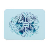 Harry Potter | Aguamenti HOGWARTS™ Wappen Magnet (Horizontal)