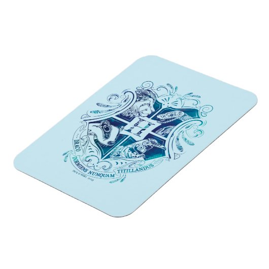 Harry Potter | Aguamenti HOGWARTS™ Wappen Magnet (Linke Seite)