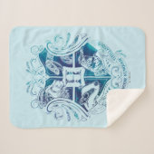 Harry Potter | Aguamenti HOGWARTS™ Wappen Sherpadecke (Vorderseite (Horizontal))