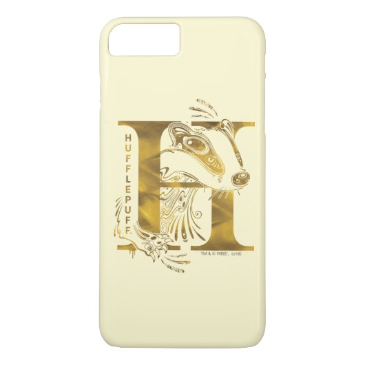 Harry Potter | Aguamenti HUFFLEPUFF™ Grafik Case-Mate iPhone Hülle (Rückseite)