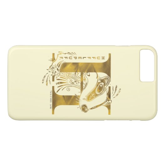 Harry Potter | Aguamenti HUFFLEPUFF™ Grafik Case-Mate iPhone Hülle (Rückseite (Horizontal))