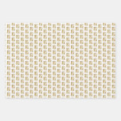 Harry Potter | Aguamenti HUFFLEPUFF™ Grafik Geschenkpapier Set (Vorderseite)