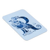 Harry Potter | Aguamenti RAVENCLAW™ Grafik Magnet (Rechte Seite)