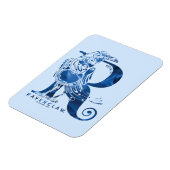 Harry Potter | Aguamenti RAVENCLAW™ Grafik Magnet (Linke Seite)