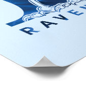 Harry Potter | Aguamenti RAVENCLAW™ Graphic Poster (Ecke)