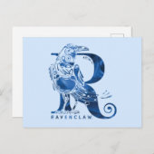 Harry Potter | Aguamenti RAVENCLAW™ Graphic Postkarte (Vorne/Hinten)