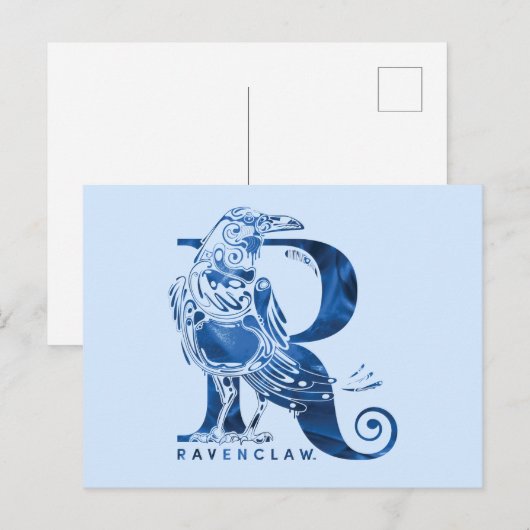 Harry Potter | Aguamenti RAVENCLAW™ Graphic Postkarte (Vorne/Hinten)