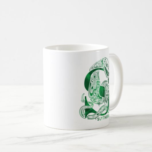 Harry Potter Aguamenti SLYTHERIN™ Graphic Kaffeetasse (VorderseiteRechts)