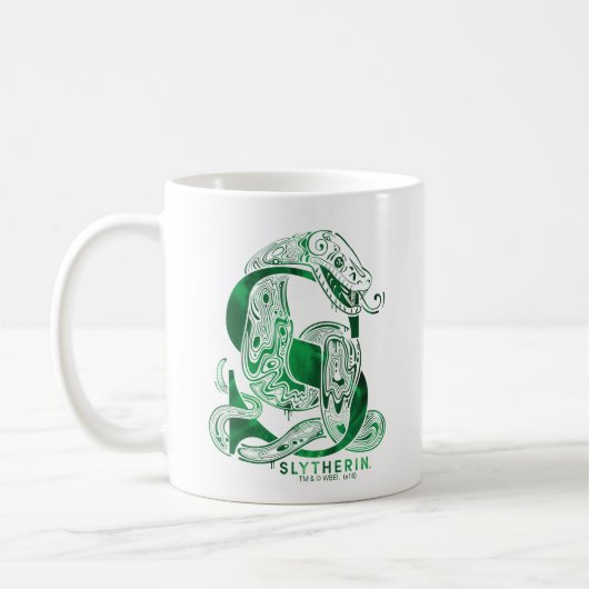 Harry Potter Aguamenti SLYTHERIN™ Graphic Kaffeetasse (Links)