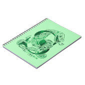 Harry Potter Aguamenti SLYTHERIN™ Graphic Notizblock (Linke Seite)