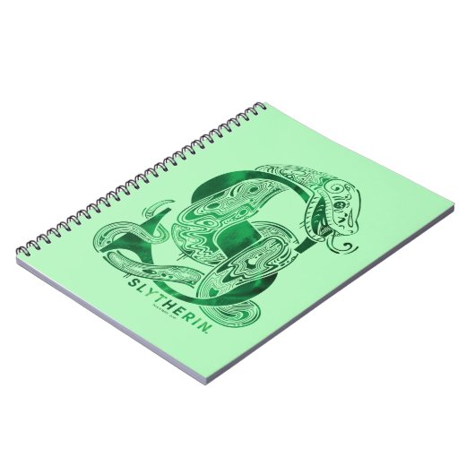 Harry Potter Aguamenti SLYTHERIN™ Graphic Notizblock (Linke Seite)