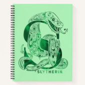Harry Potter Aguamenti SLYTHERIN™ Graphic Notizblock (Vorderseite)