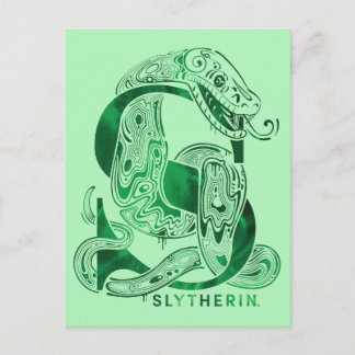 Harry Potter Aguamenti SLYTHERIN™ Graphic Postkarte