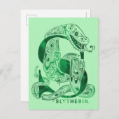 Harry Potter Aguamenti SLYTHERIN™ Graphic Postkarte (Vorne/Hinten)