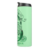 Harry Potter Aguamenti SLYTHERIN™ Graphic Thermosbecher (Nach rechts gedreht)