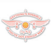 HARRY POTTER™ | Alles ist möglich Aufkleber (Vorderseite)