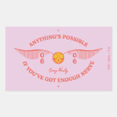 HARRY POTTER™ | Alles ist möglich Rechteckiger Aufkleber (Vorderseite)