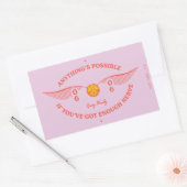 HARRY POTTER™ | Alles ist möglich Rechteckiger Aufkleber (Umschlag)