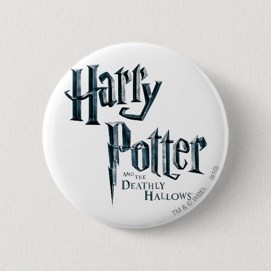 Harry Potter and the Deathly Hallows Logo 1 Button (Vorderseite)