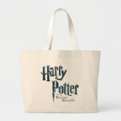 Harry Potter and the Deathly Hallows Logo 1 Jumbo Stoffbeutel (Vorne)