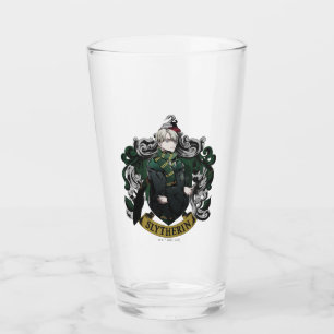 HARRY POTTER™   Anime Draco Malfoy Haus Wappen Glas